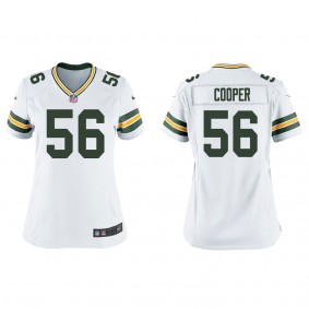 Women's Edgerrin Cooper Green Bay Packers White Game Jersey